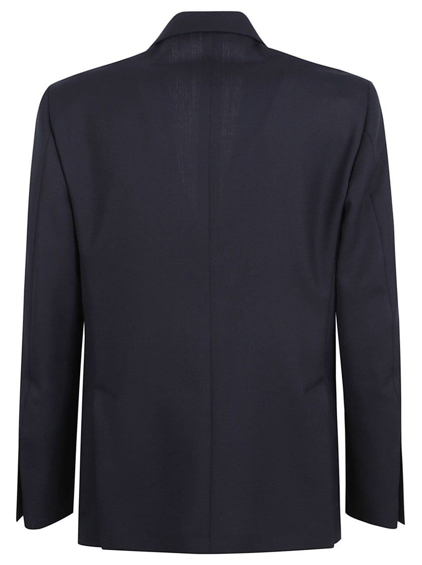 Lardini Easy Wear Drop Jacket With Pointed Lapels