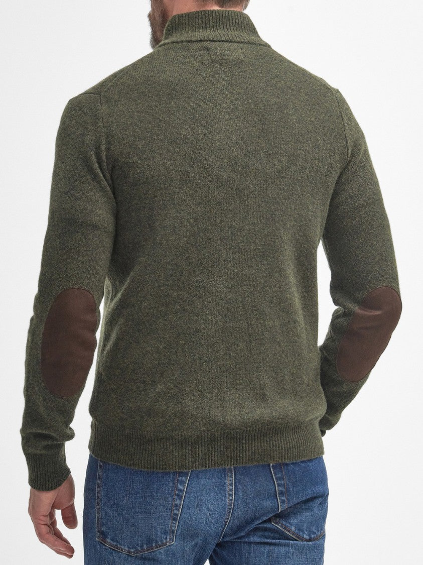 Barbour Essential Patch Half Zip Sweater