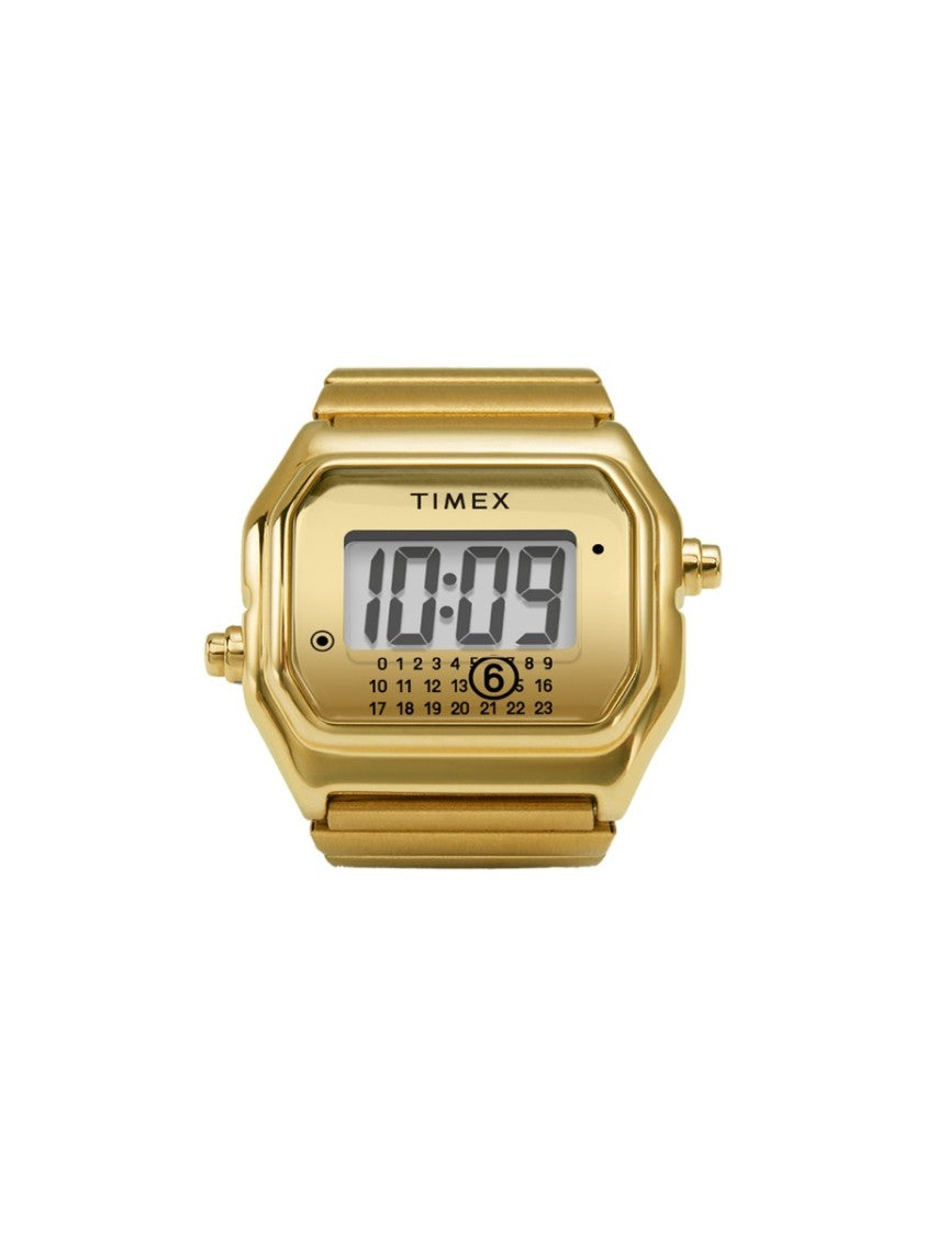 Timex X Mm6 By Maison Margiela Gold-Tone Timex X Mm6 Steel Ring