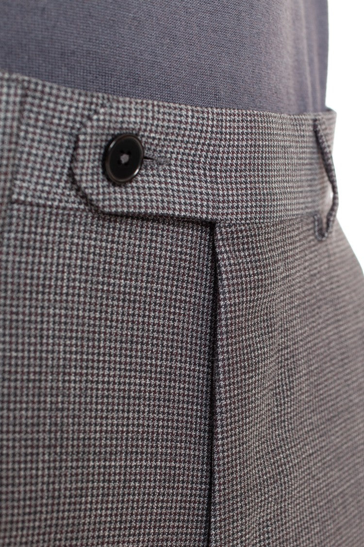 Zegna Houndstooth Wool Suit