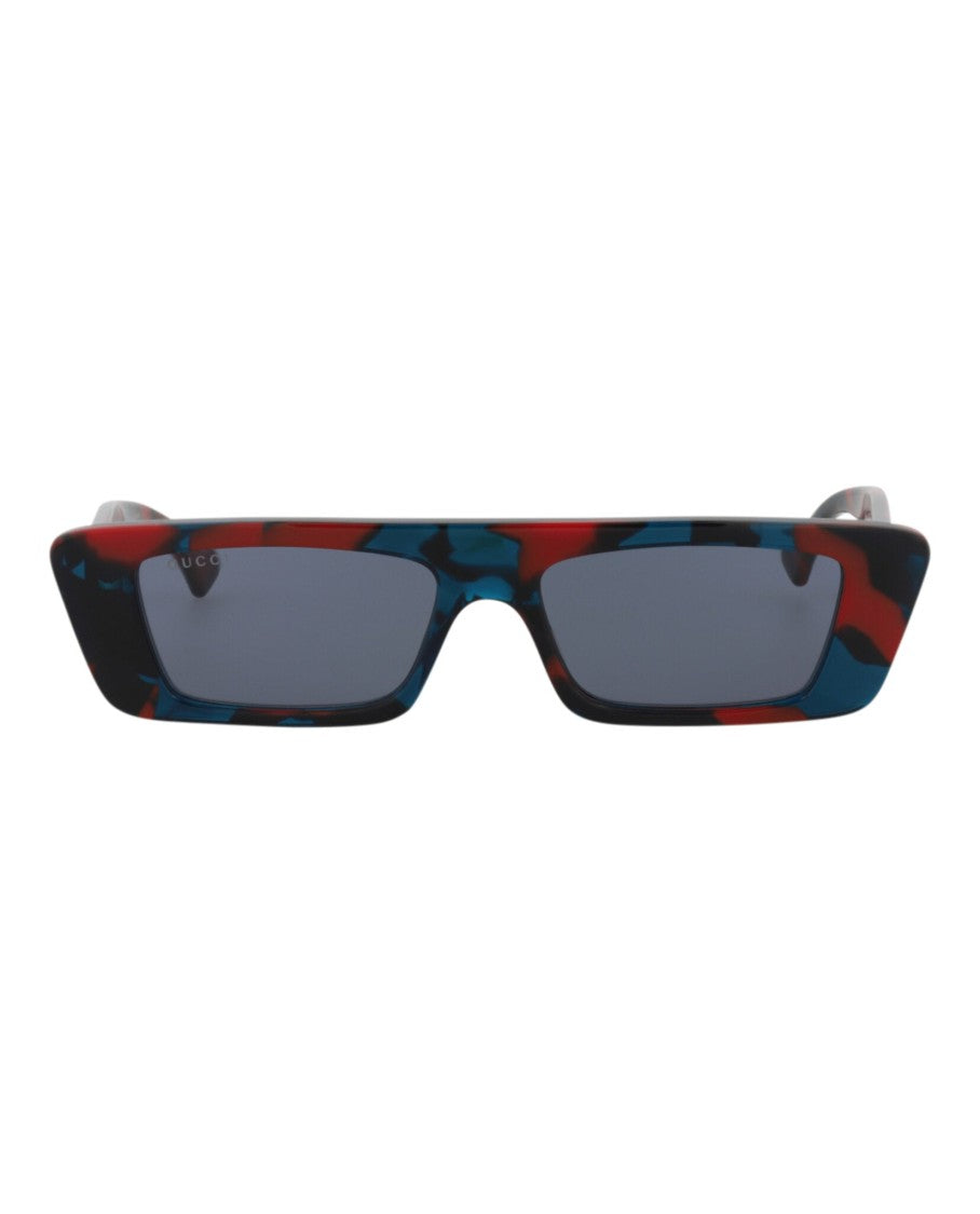 Gucci Square-Frame Recycled Acetate Sunglasses