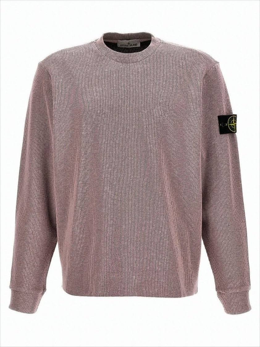 Stone Island Ribbed Knit Sweater