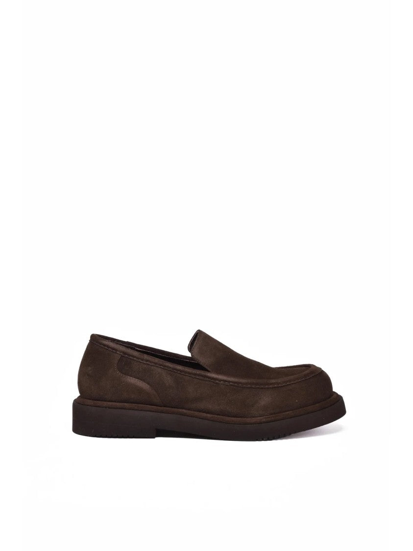 Paloma Barceló Brown Suede Loafers