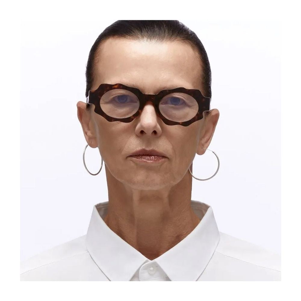 Kuboraum Mask G7 Sculpted Oval Tortoiseshell Eyewear