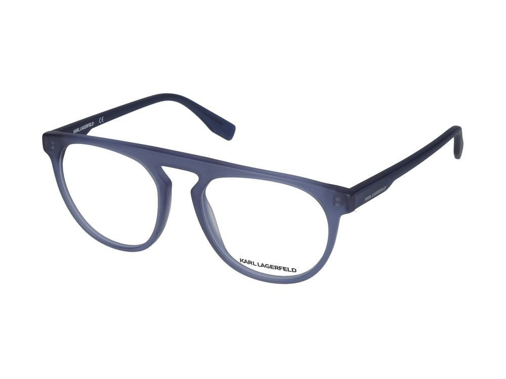 Karl Lagerfeld Eyeglasses Kl6081 424 Matte Blue 54/18/145