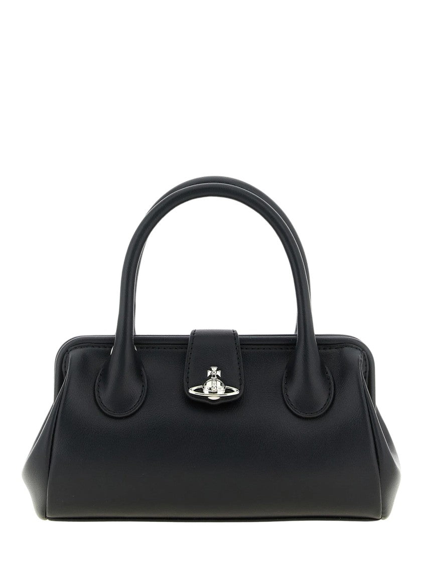 Vivienne Westwood Black Pamela Small Detachable Chain Handbag