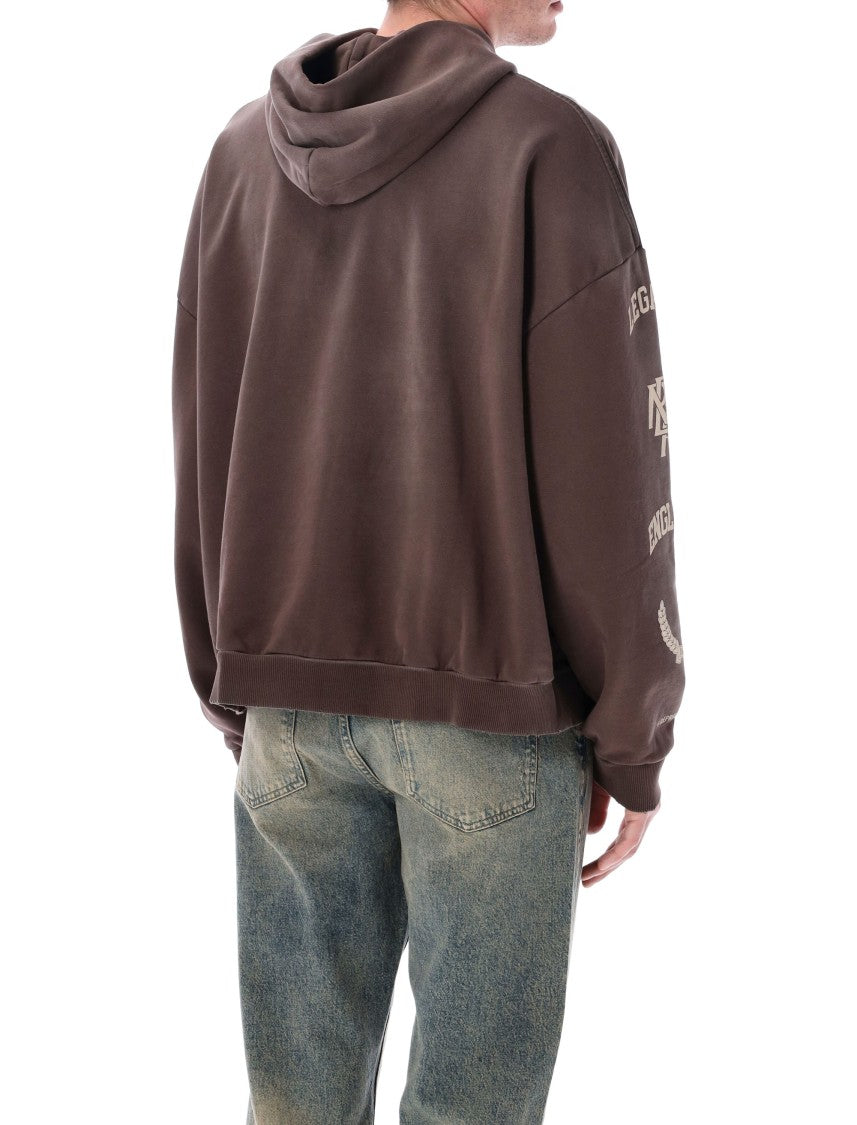 Represent Legacy Crest Graphic Cotton Hoodie