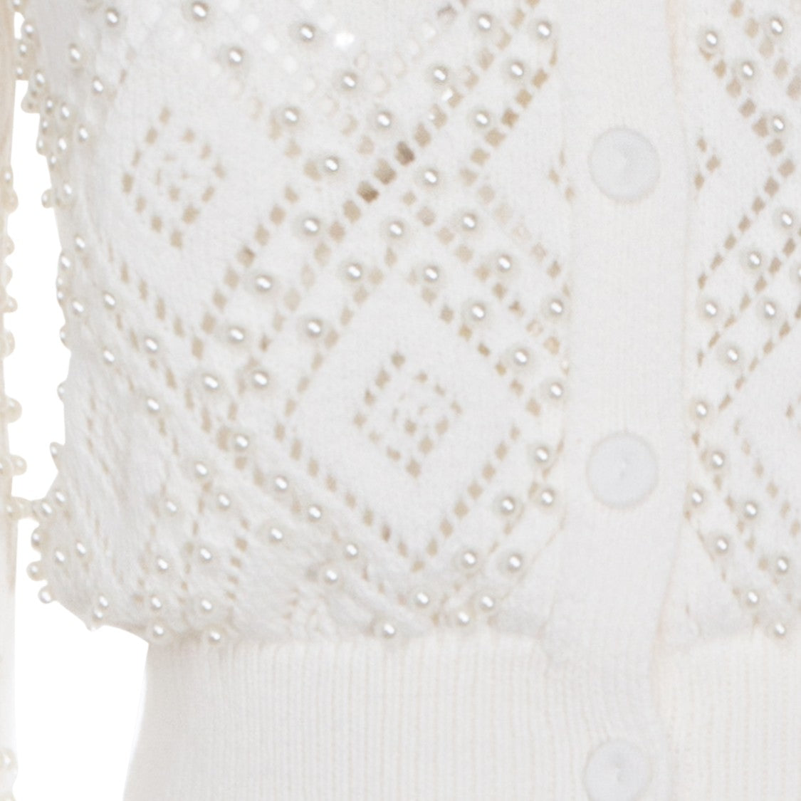 Twin-Set Textured Knit Sweaters With Ribbed Cuffs And Classic Crew Necklines