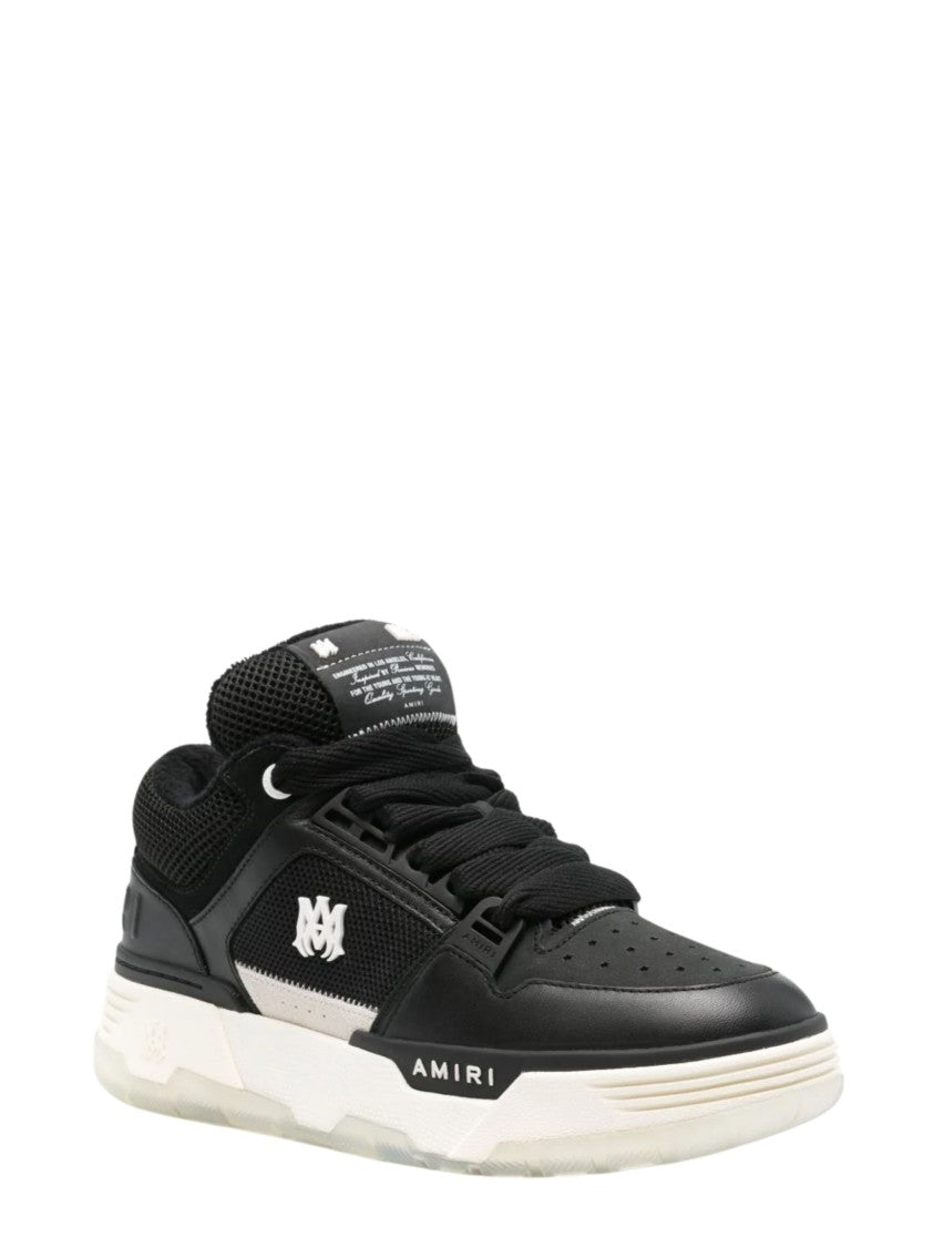 Amiri Black Ma-1 Mesh Low-Top Sneakers