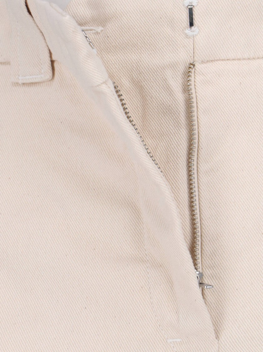 Incotex Wide-Leg Cotton Trousers With Tailored Finish