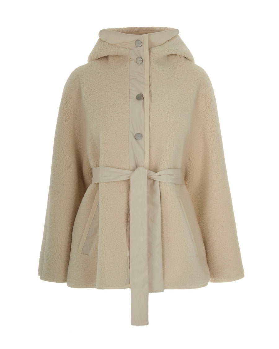 Pinko Capperi Coat – White Swan
