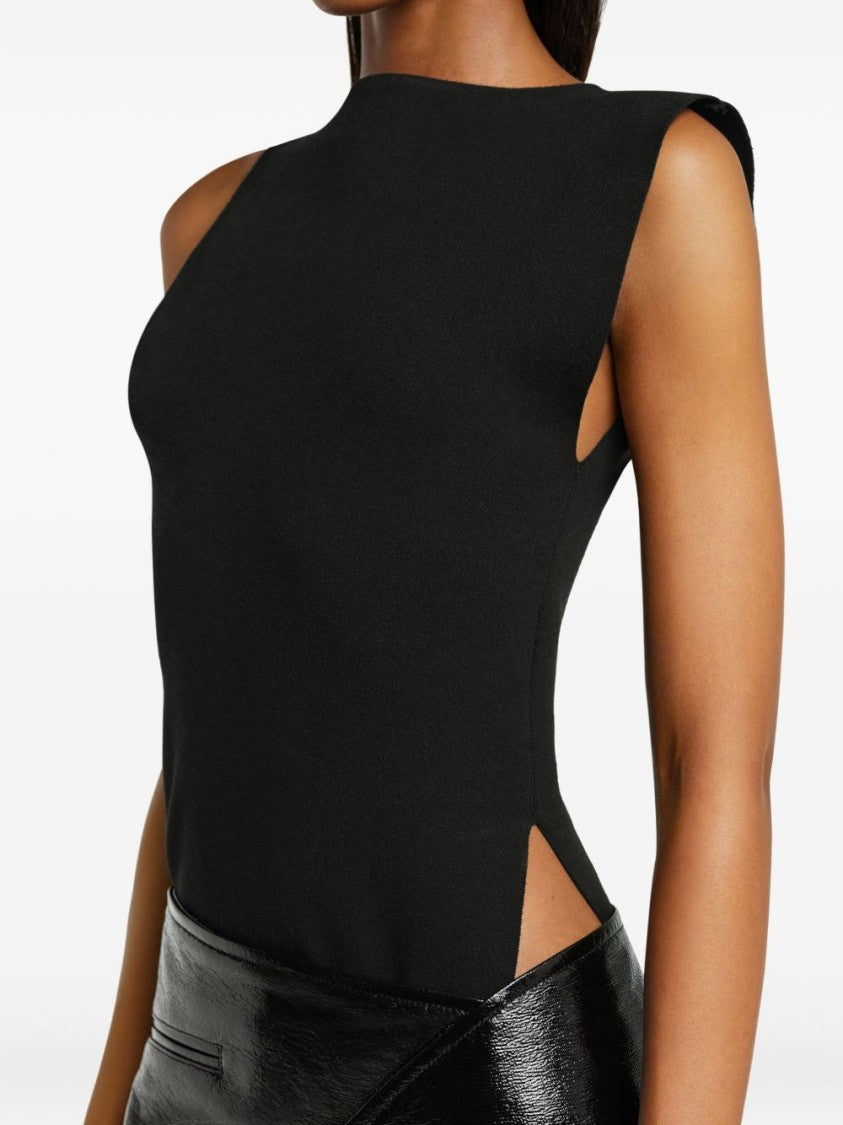 Courrèges Sleeveless Asymmetric Hem Tank Top