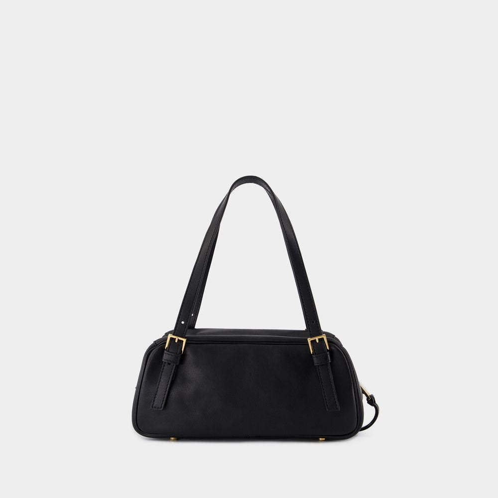 Versace Shoulder Bag - Leather - Black