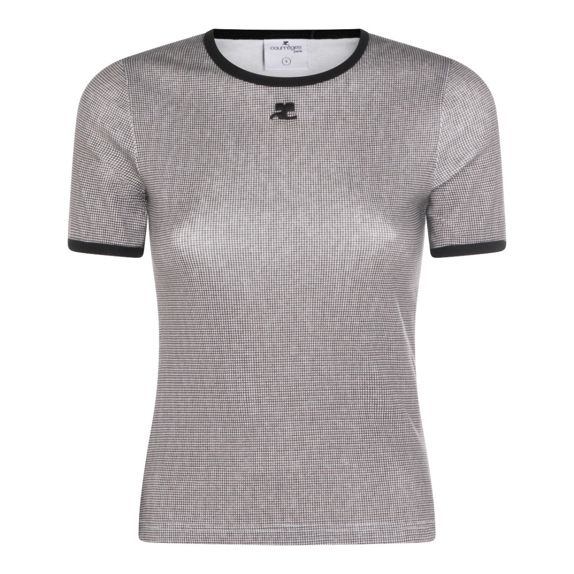 Courrèges Classic Fit Women's T-Shirts And Polos With Versatile Necklines