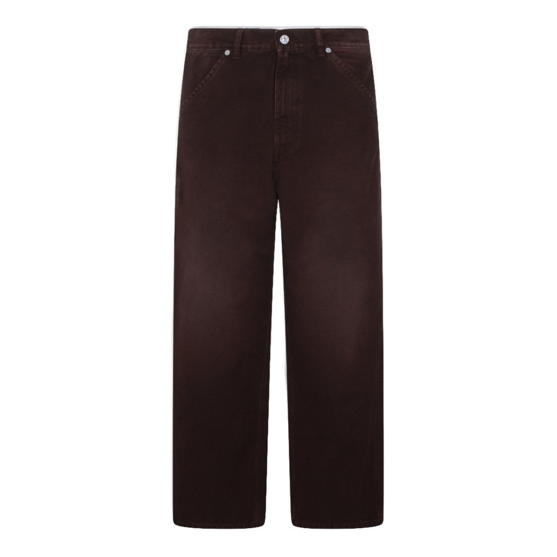 Marni Straight-Leg Trousers With Five-Pocket Design