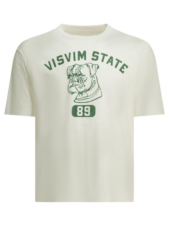Visvim Short-Sleeve Cotton T-Shirt With Vintage Graphic Print