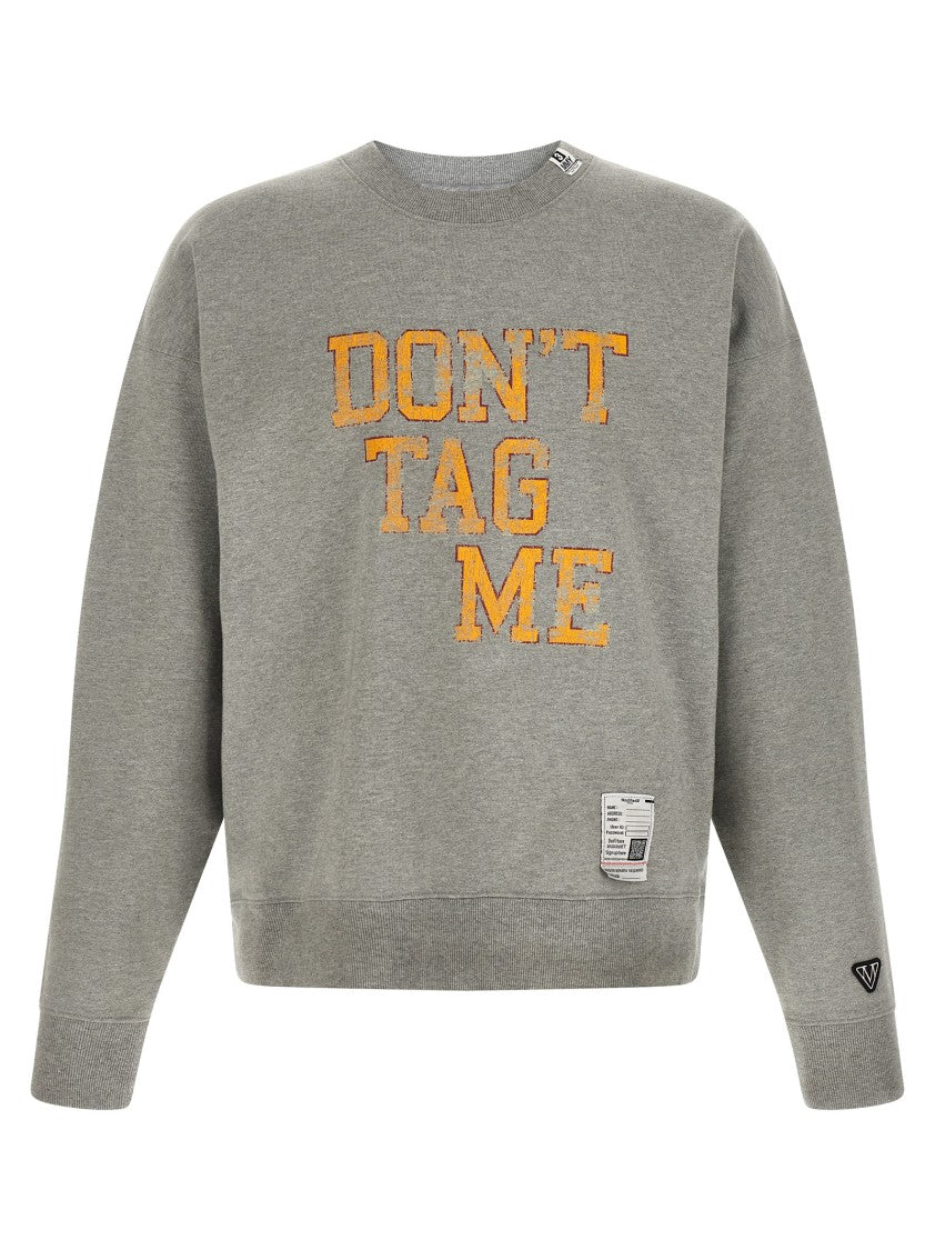 Maison Mihara Yasuhiro 'Don't Tag Me' Sweatshirt
