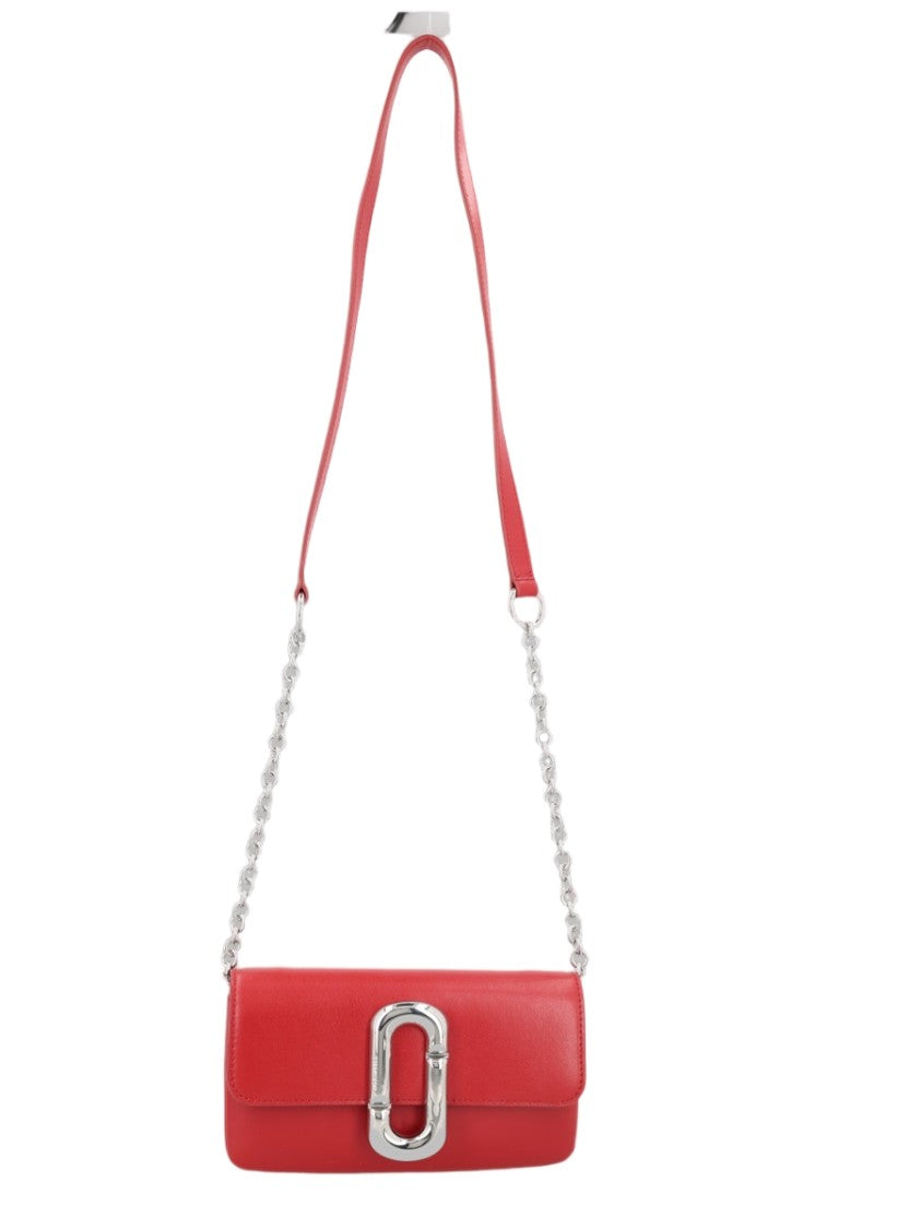 Marc Jacobs Multicolor Silver Buckle Chain Strap Rectangular Wallet