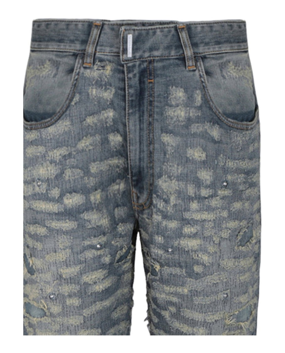 Givenchy Destroyed Skinny Jeans