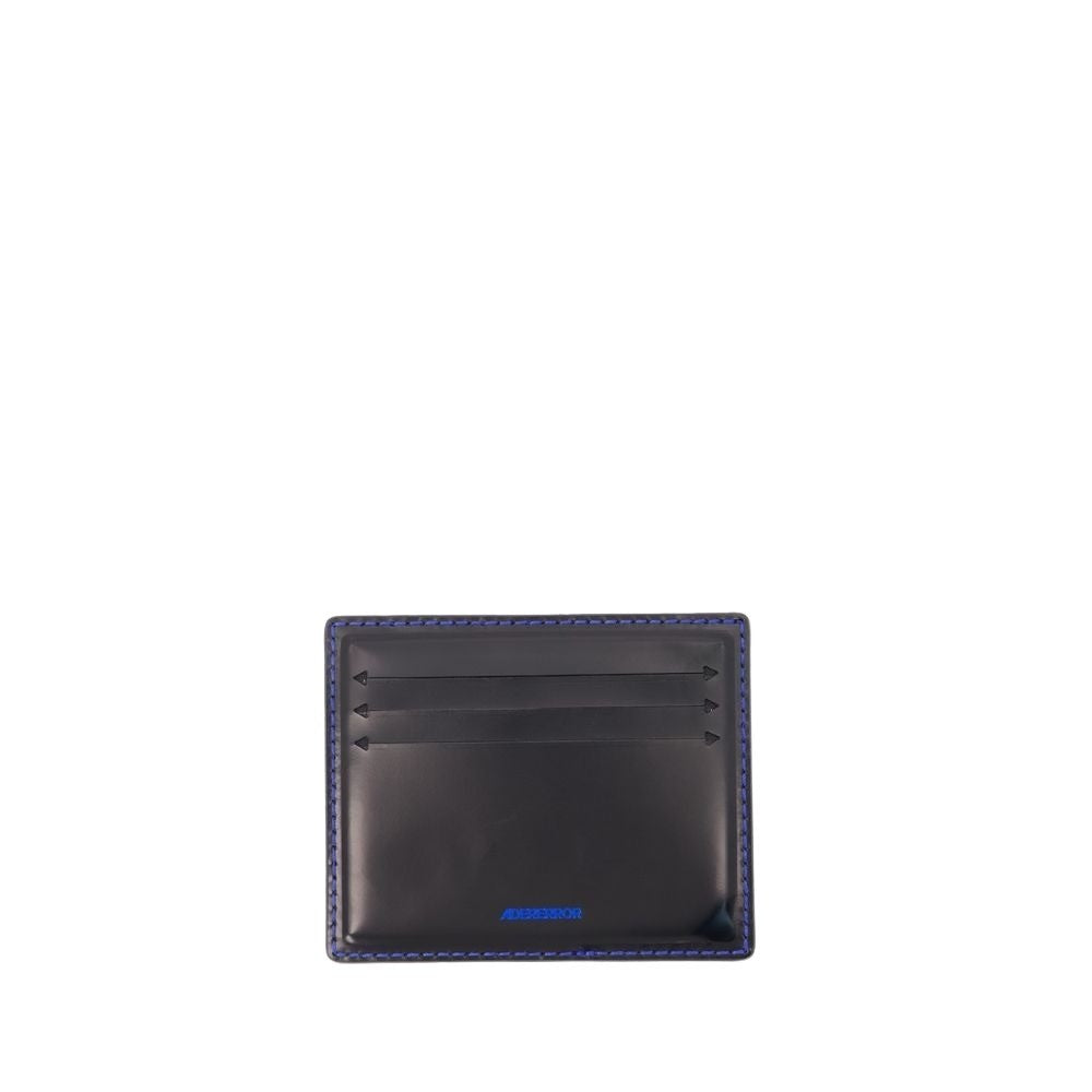 Ader Error Card Holder - Leather - Black