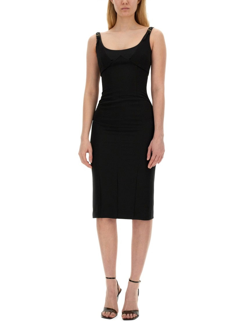 Versace Jeans Couture Dress With Buckles