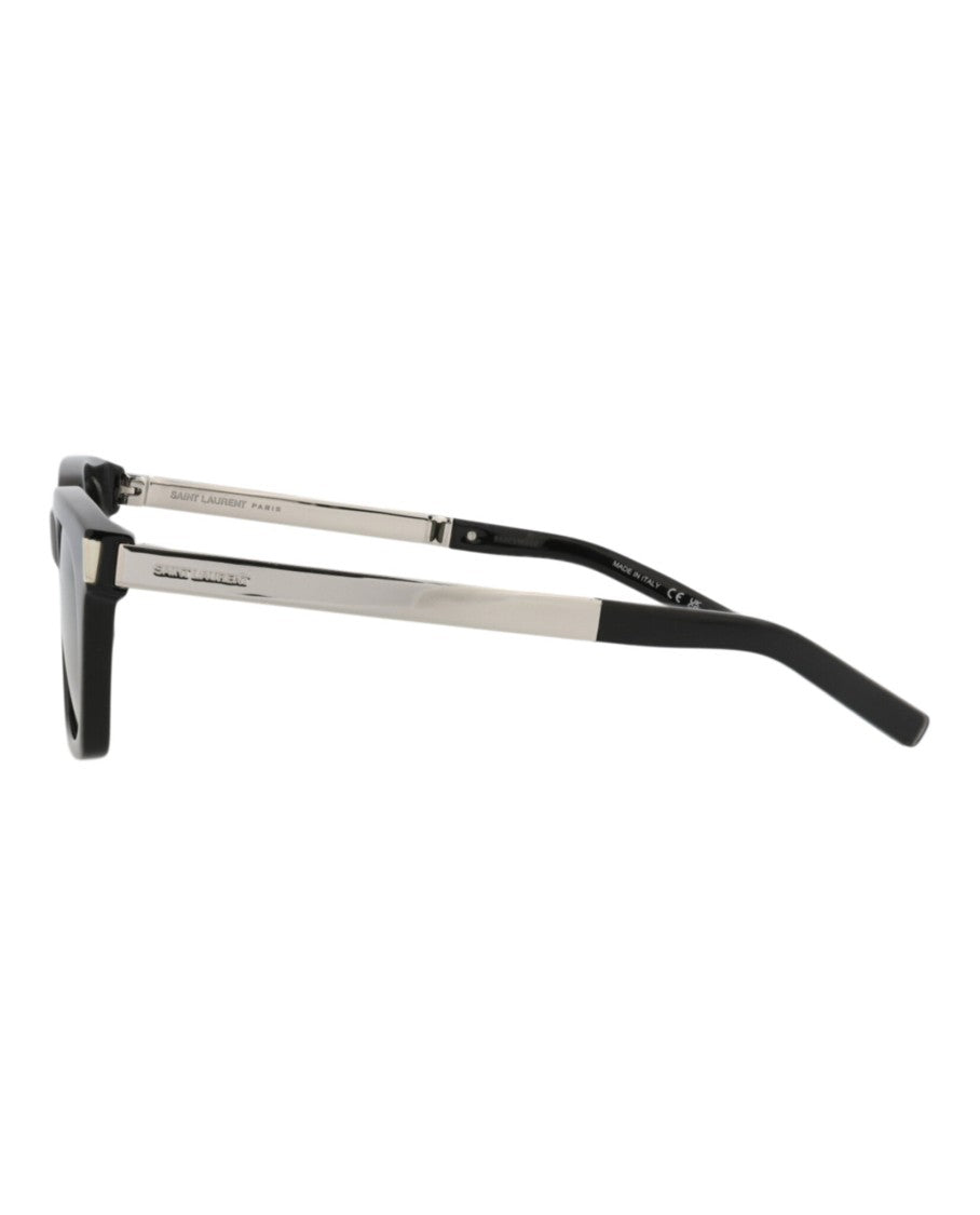 Saint Laurent Square-Frame Recycled Acetate Sunglasses