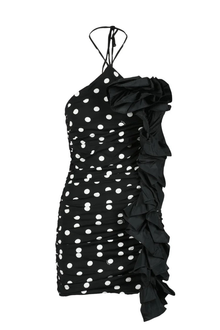 Pinko Sheath Dress - Black/White