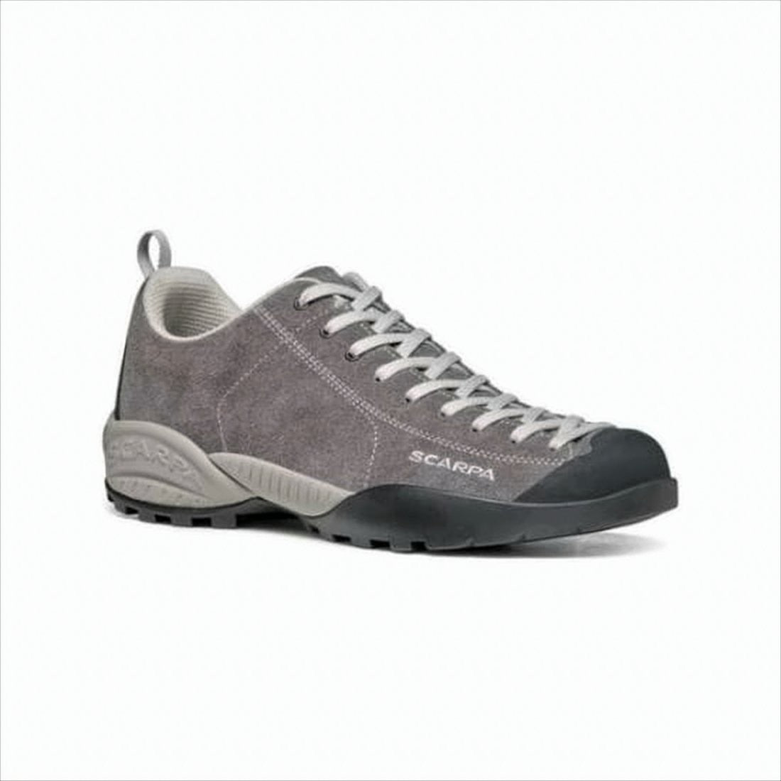 Scarpa Suede And Leather Low-Profile Sneakers