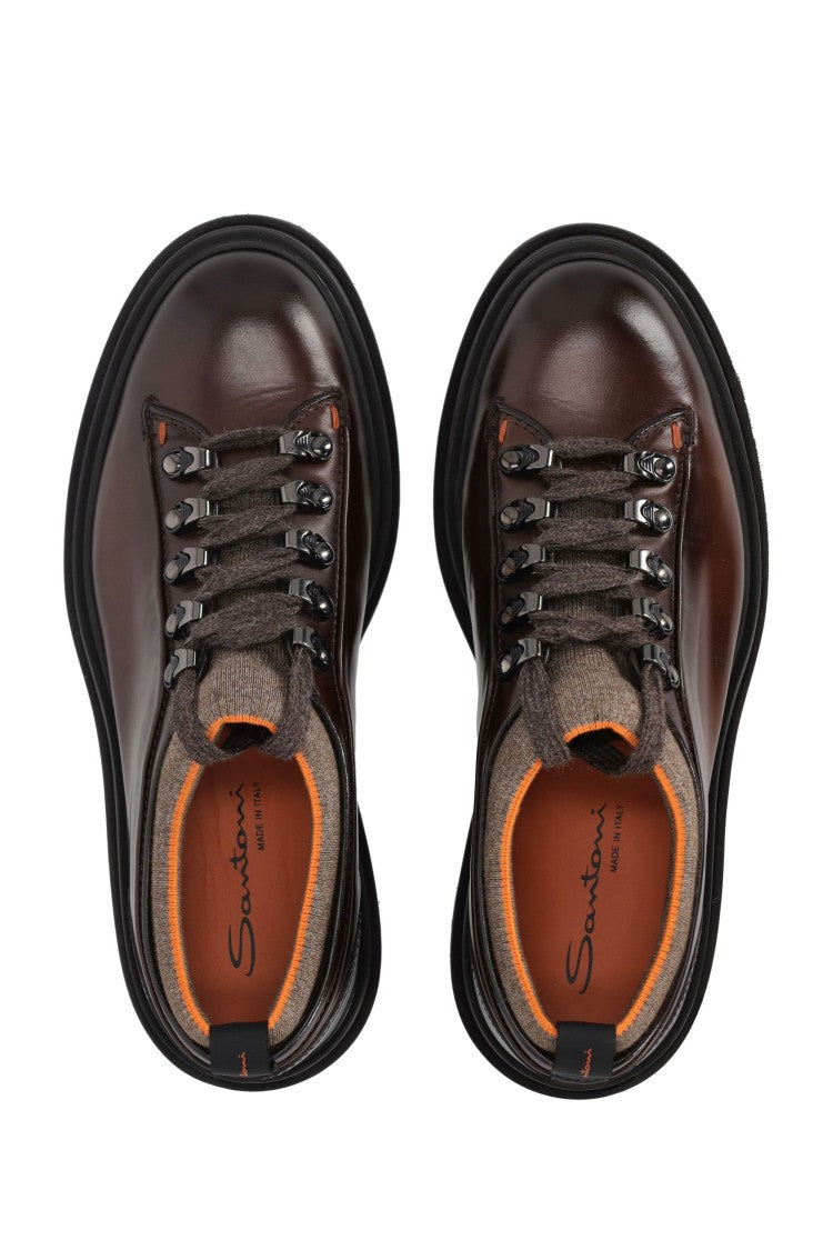 Santoni Alpine Leather Climber Shoes