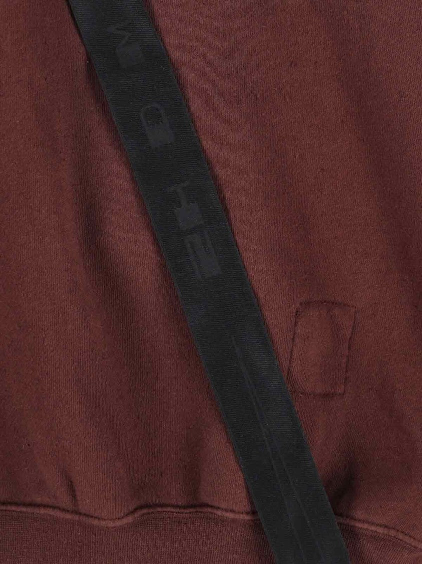 Drkshdw By Rick Owens Hollywood Hoodie – Brown