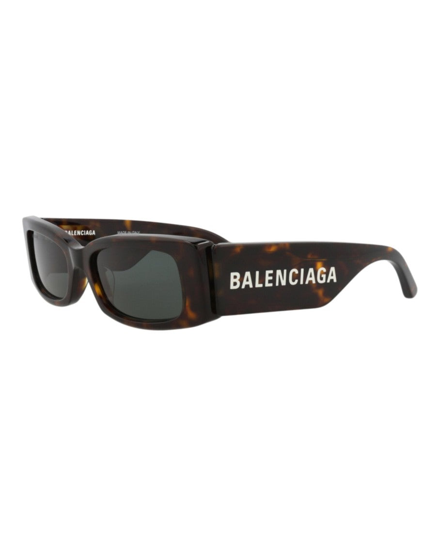 Balenciaga Square-Frame Recycled Acetate Sunglasses