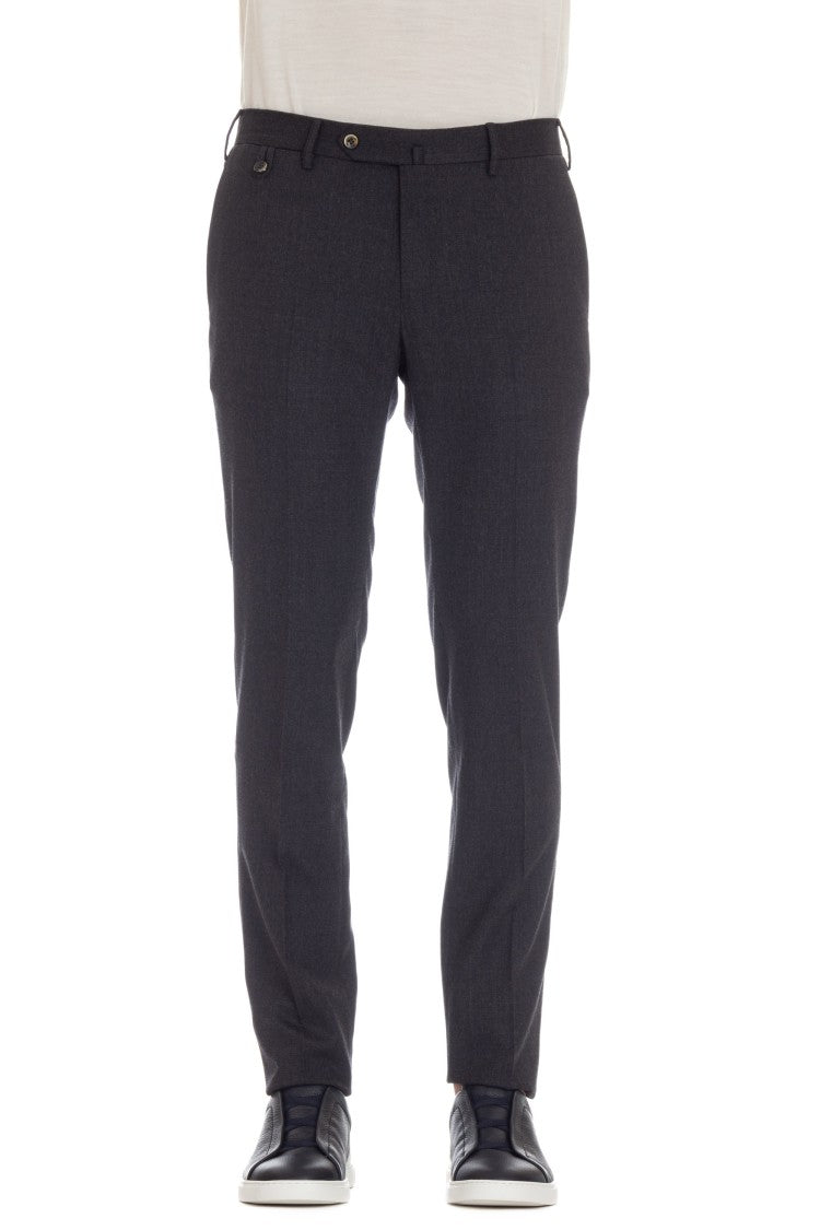 Pt Torino Technical Travel Wool Superslim Fit Trousers