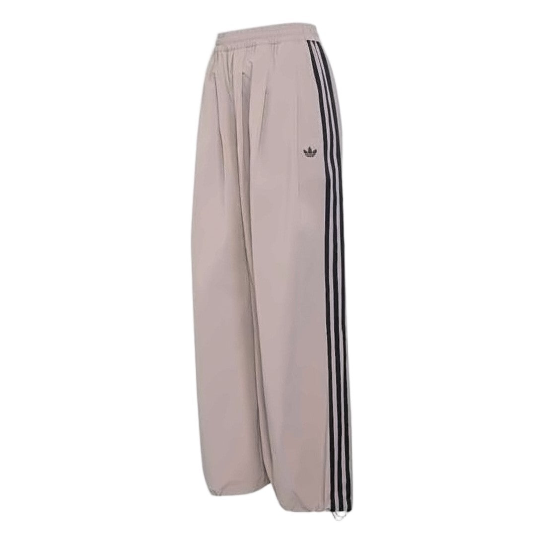 Adidas Wide-Leg Pants With Relaxed Fit And Signature Stripes