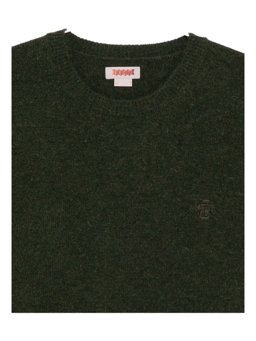 Baracuta Dark Green Knit Sweater