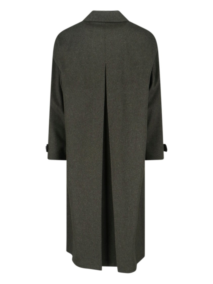 Aspesi Wool & Alpaca Classic Collar Coat