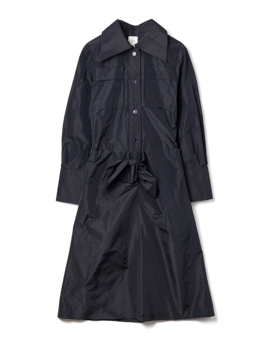 Patou Pareo Dress - Navy Black