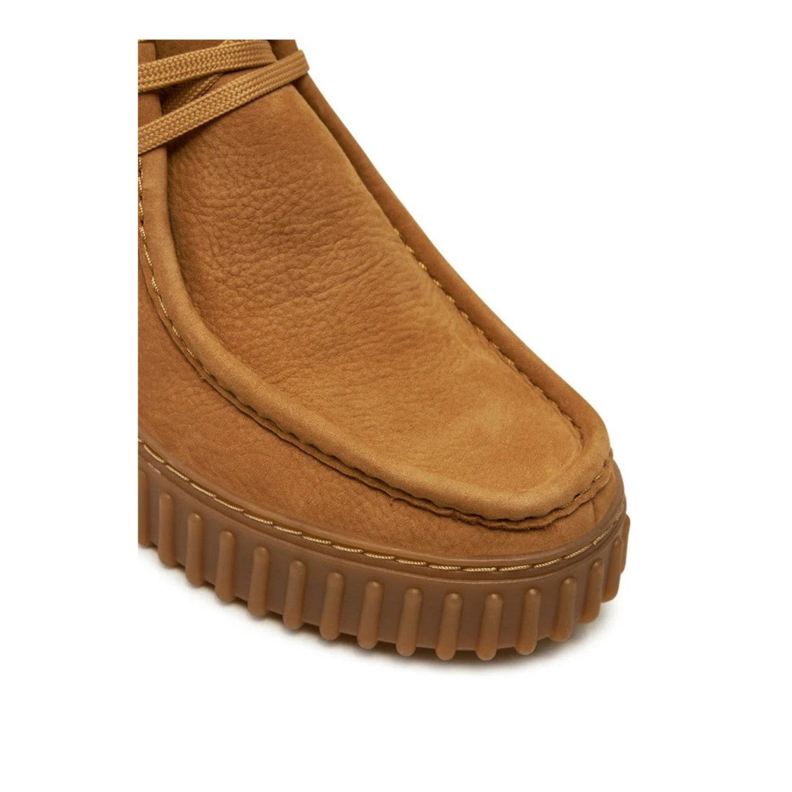 Clarks Torhill Moss Brown Low-Cut Nubuck Ankle Boots