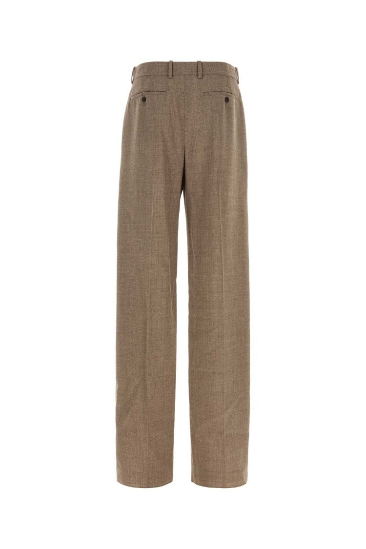 Saint Laurent Cappuccino Wool Pant
