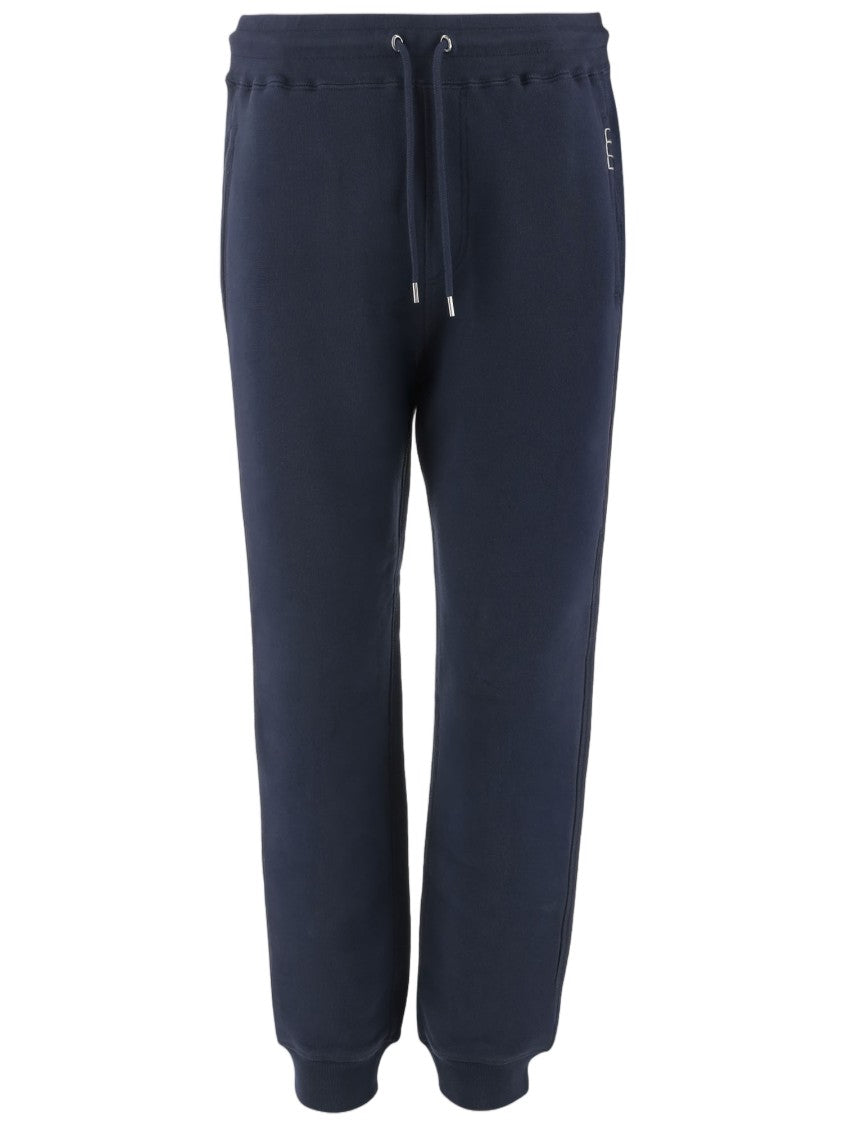 J. W. Anderson Relaxed Fit Navy Trousers With Adjustable Drawstring