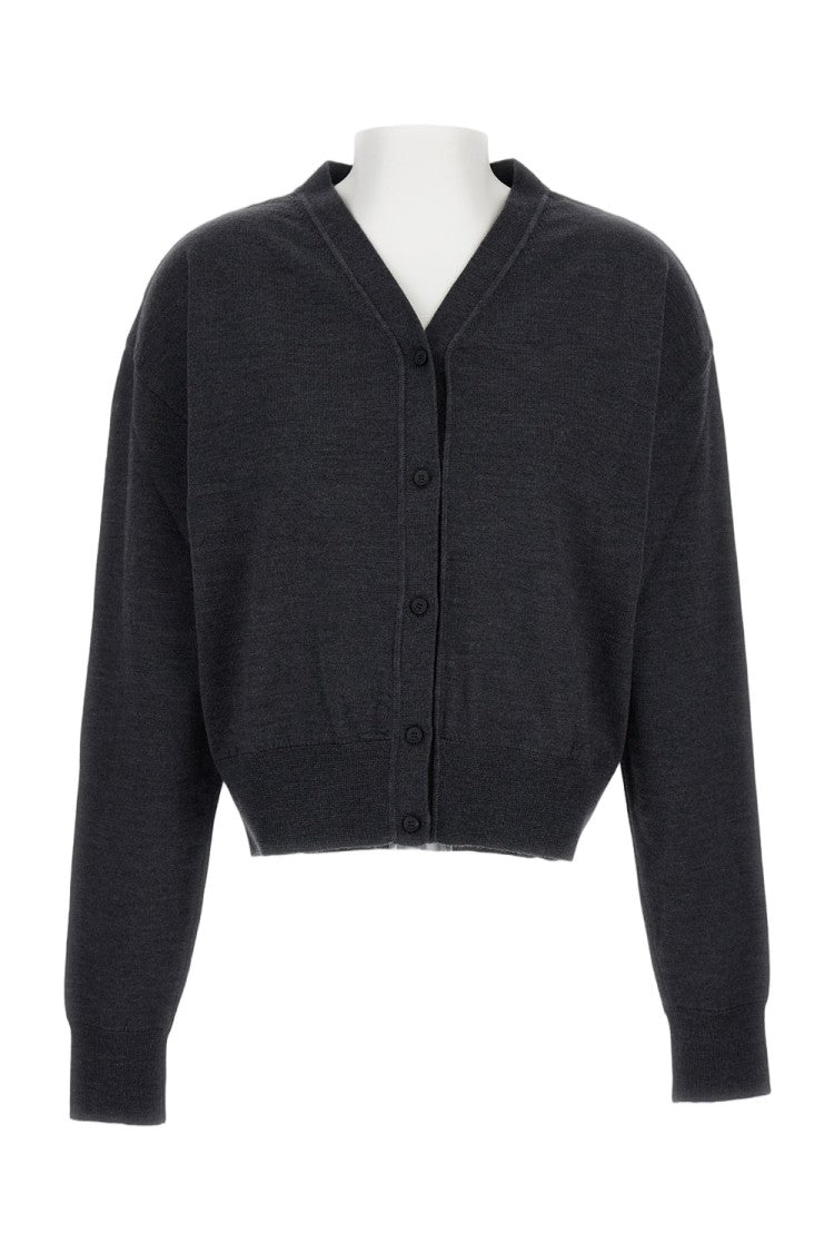 Jacquemus V-Neck Cropped Cardigan