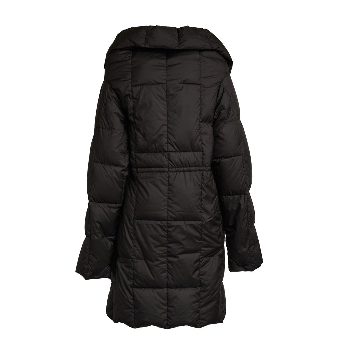 Add Matte Finish Short Quilted Jacket With Adjustable Features