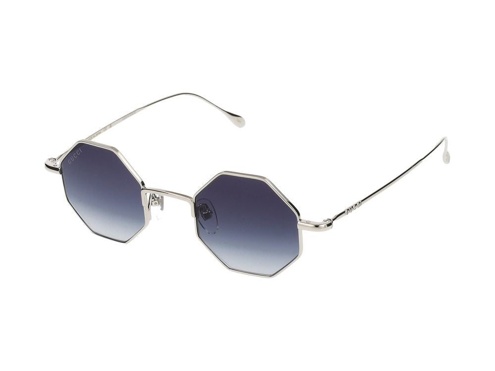 Gucci Sunglasses Gg1814s 003 Silver Silver Blue 41/22/145