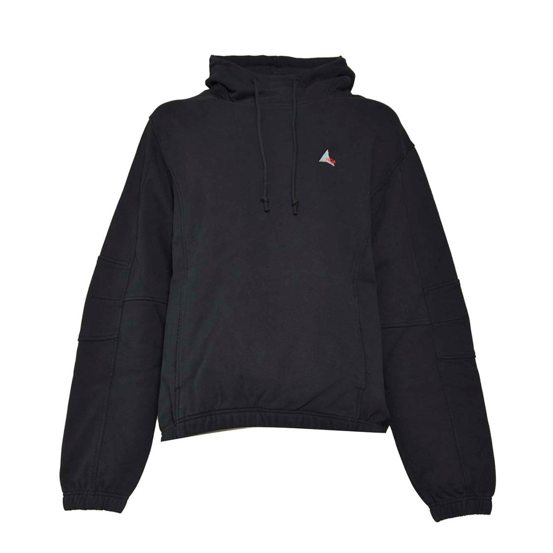 Roa Black Cotton Heavy Hoodie