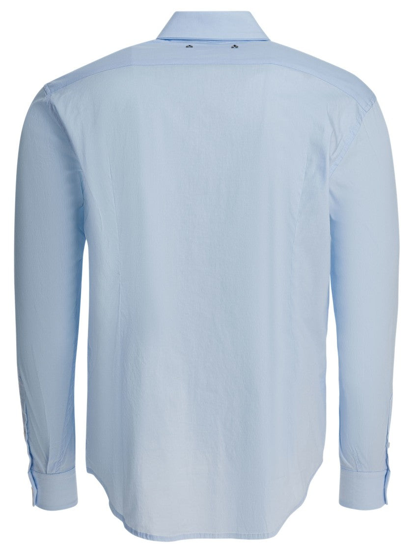 Altum Long-Sleeve Button-Down Cotton-Blend Shirt