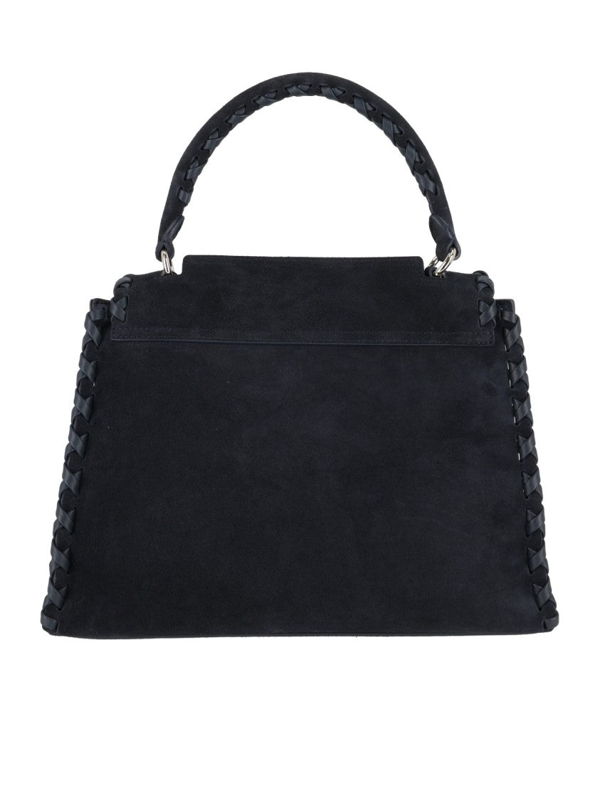 Claudio Orciani Sveva M Peach Cross Calf Leather Handbag