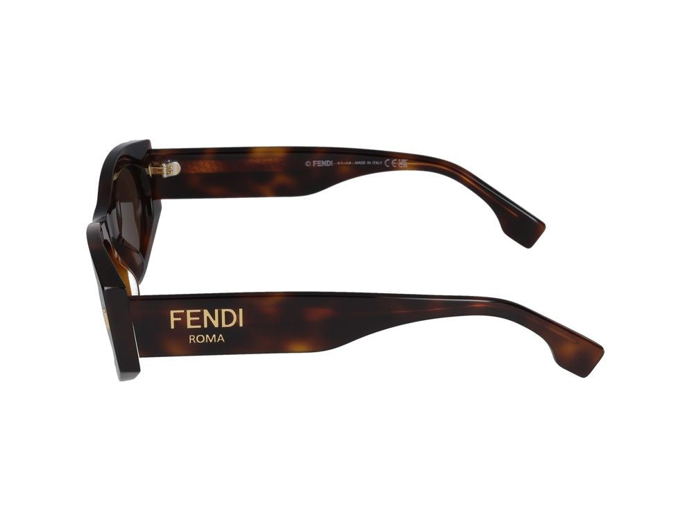 Maison Fendi Tortoiseshell Cat-Eye Sunglasses