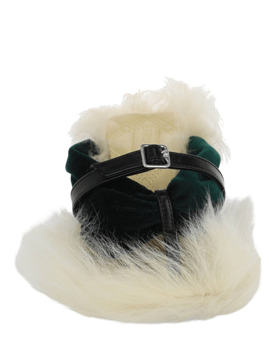 Burberry Step Post Heel Sandals