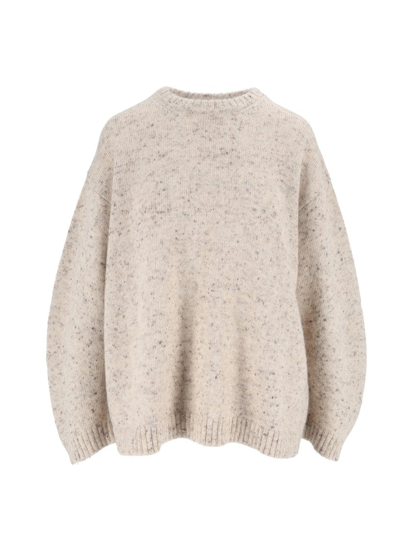 Fabiana Filippi Lurex Crewneck Knit Sweater
