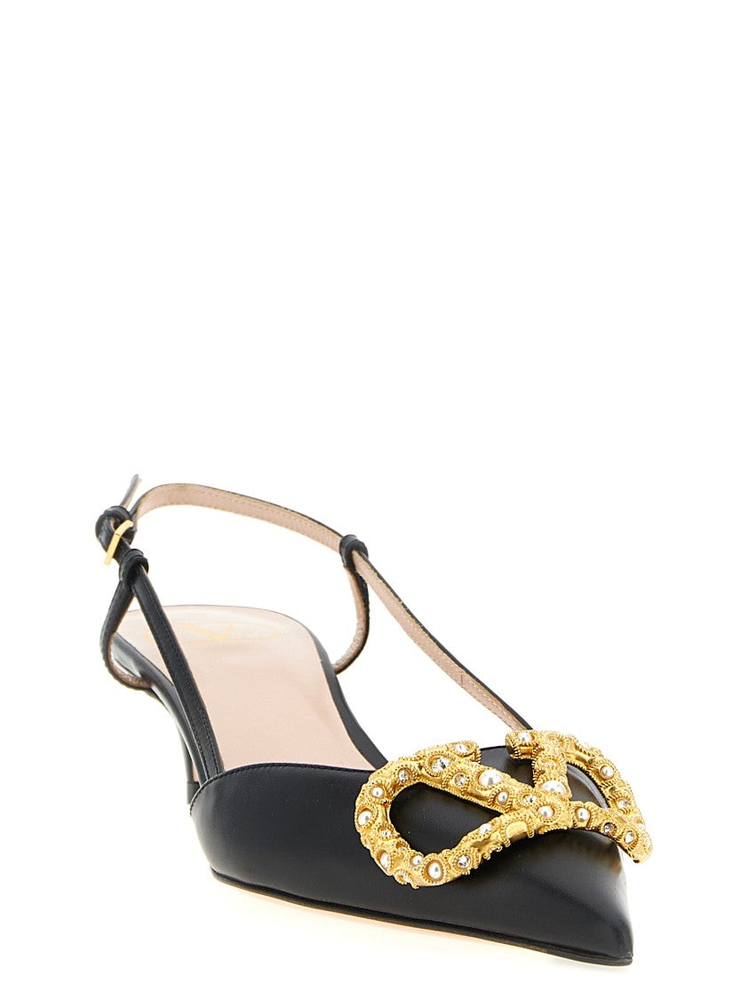 Valentino Garavani Slingback Vlogo Signature