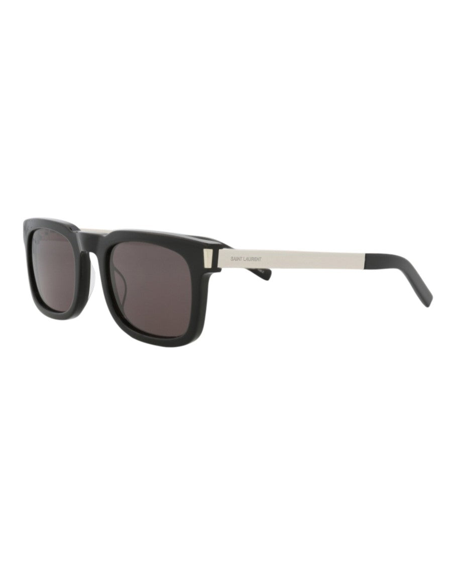 Saint Laurent Square-Frame Recycled Acetate Sunglasses